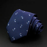 ZONFAZ New Cute Animal Fruits Floral Pattern Jacquard Necktie 8cm Width