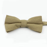 ZONFAZ Solid Candy Color Bowties For Parent-Child Lovely Design Adjustable Bow Ties