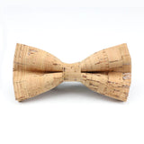 ZONFAZ Floral Cork Wood Bow Ties For Adult Child