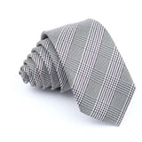 ZONFAZ Fashion Striped Silk Ties 6cm Width