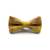 ZONFAZ Floral Cork Wood Bow Ties For Adult Child