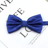 ZONFAZ 3 Sizes Parent - Child Solid Color Bowtie