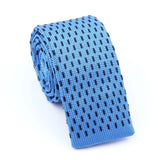 ZONFAZ Fashion Men's Knitted Tie Skinny Knit Necktie