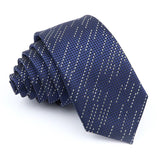 ZONFAZ Fashion Striped Silk Ties 6cm Width