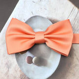 ZONFAZ Solid Color Cute Candy Bow Tie Wedding Accessories Fancy Prom Formal Bowties