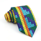 ZONFAZ Creative Imitation Silk Ties Men's Graffiti Necktie