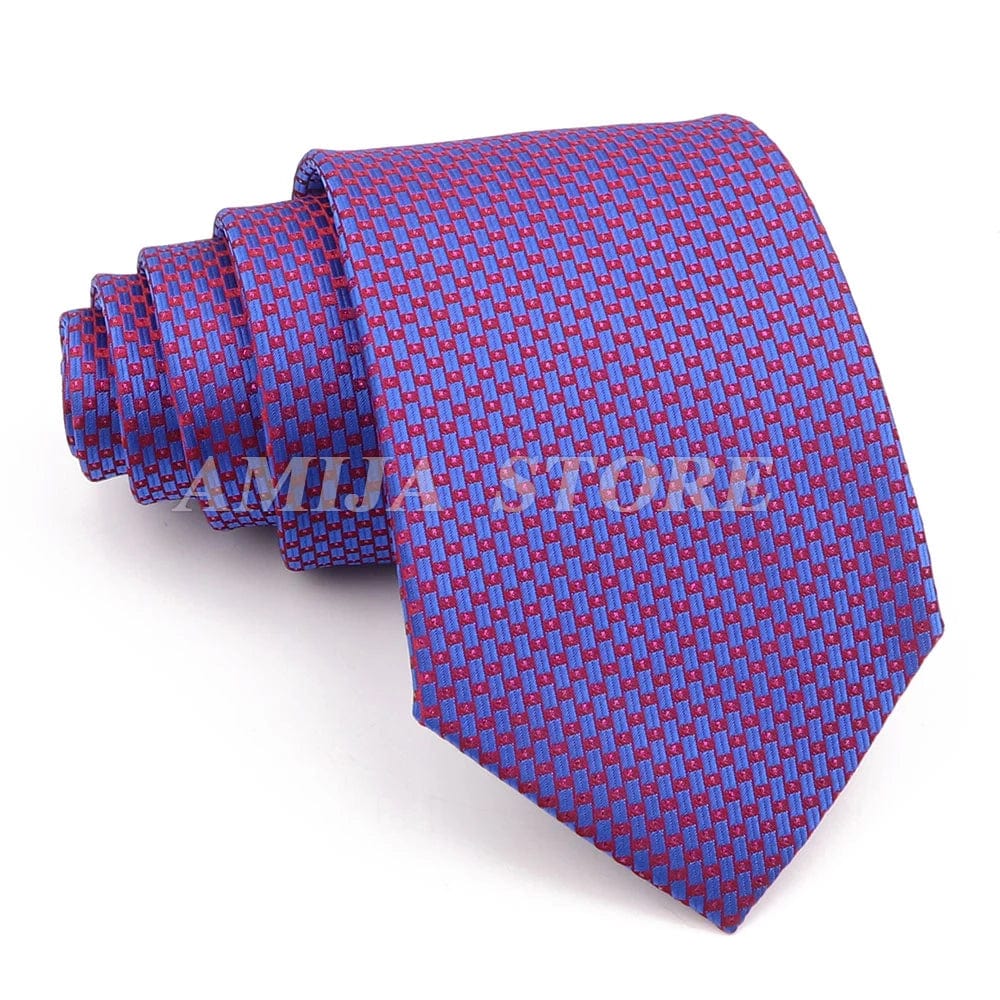 ZONFAZ 52 Styles Men's Fashion Silk Ties Floral Striped Plaid Print Jacquard Necktie