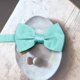 ZONFAZ Solid Color Cute Candy Bow Tie Wedding Accessories Fancy Prom Formal Bowties