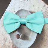 ZONFAZ Solid Color Cute Candy Bow Tie Wedding Accessories Fancy Prom Formal Bowties