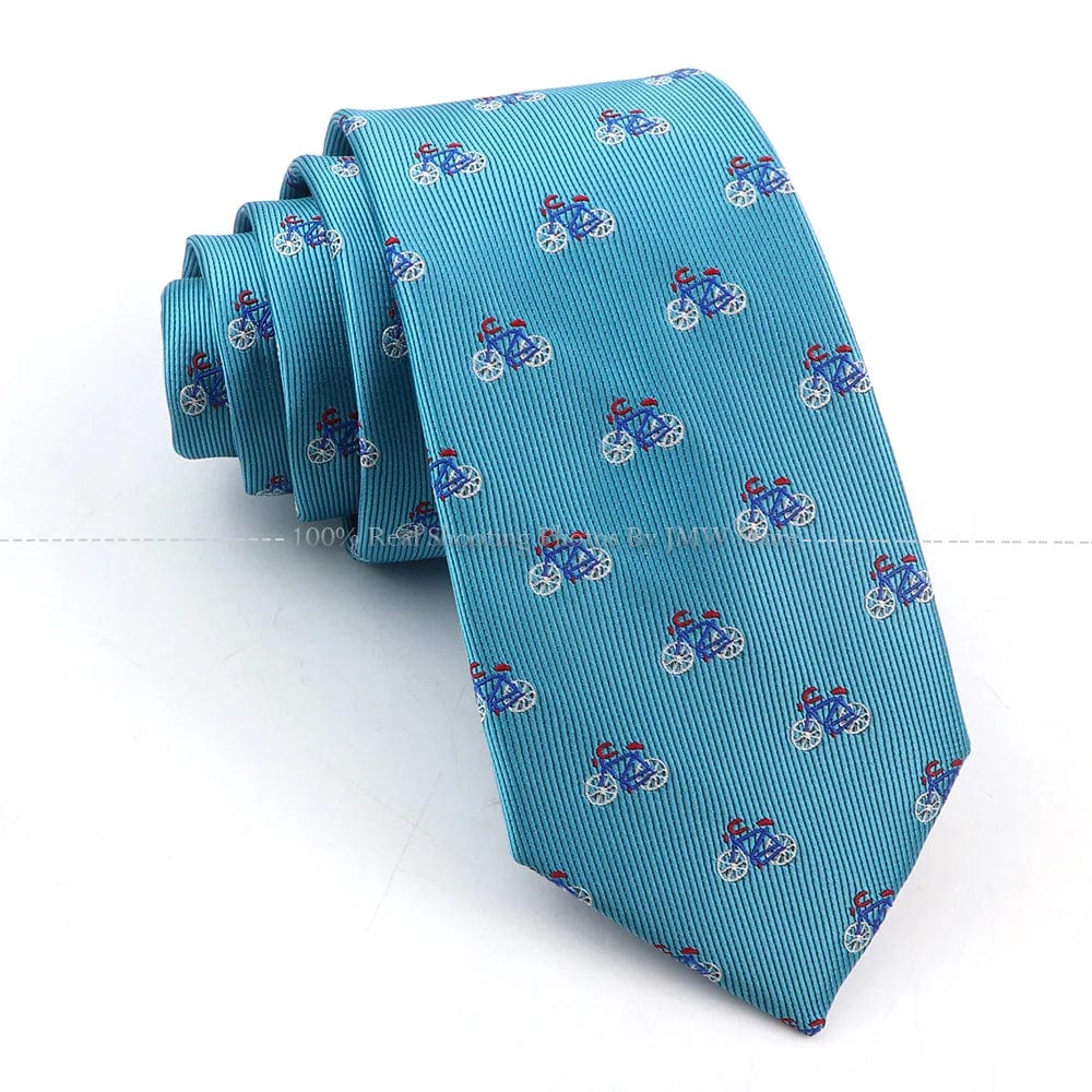 ZONFAZ Casual Cartoon Cute Ties For Men Skinny Fashion Necktie