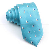 ZONFAZ Casual Cartoon Cute Ties For Men Skinny Fashion Necktie