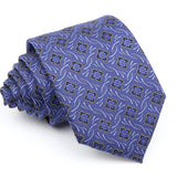 ZONFAZ 52 Styles Men's Fashion Silk Ties Floral Striped Plaid Print Jacquard Necktie