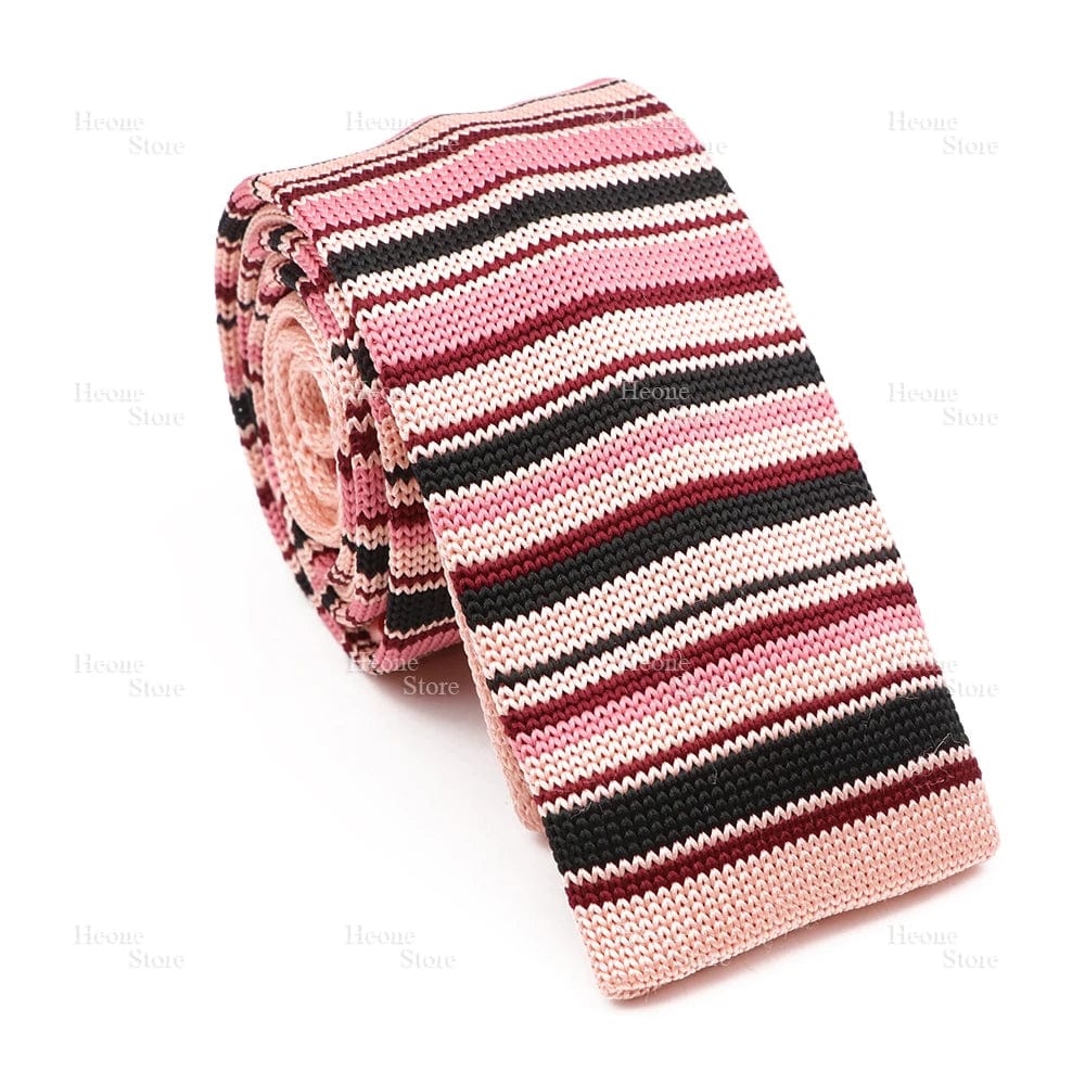 ZONFAZ Novelty Chic Skinny Knitted Ties For Men