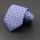 ZONFAZ Men's Classic Floral Jacquard Soft Silk Ties