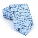 ZONFAZ Creative Imitation Silk Ties Men's Graffiti Necktie