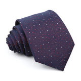 ZONFAZ 52 Styles Men's Fashion Silk Ties Floral Striped Plaid Print Jacquard Necktie