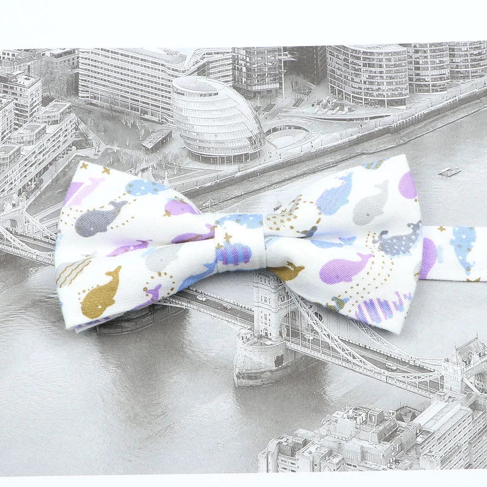 ZONFAZ Cartoon Bow Tie Adjustable Cotton Cute Bowties