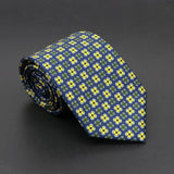 ZONFAZ Soft Bohemian Silk Ties Men's Fashion Polka Dot Necktie