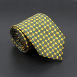 ZONFAZ Soft Bohemian Silk Ties Men's Fashion Polka Dot Necktie