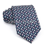 ZONFAZ Creative Imitation Silk Ties Men's Graffiti Necktie