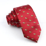 ZONFAZ Casual Cartoon Cute Ties For Men Skinny Fashion Necktie