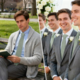Sage cotton Tie