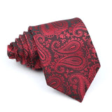 ZONFAZ 52 Styles Men's Fashion Silk Ties Floral Striped Plaid Print Jacquard Necktie