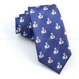 ZONFAZ Casual Cartoon Cute Ties For Men Skinny Fashion Necktie