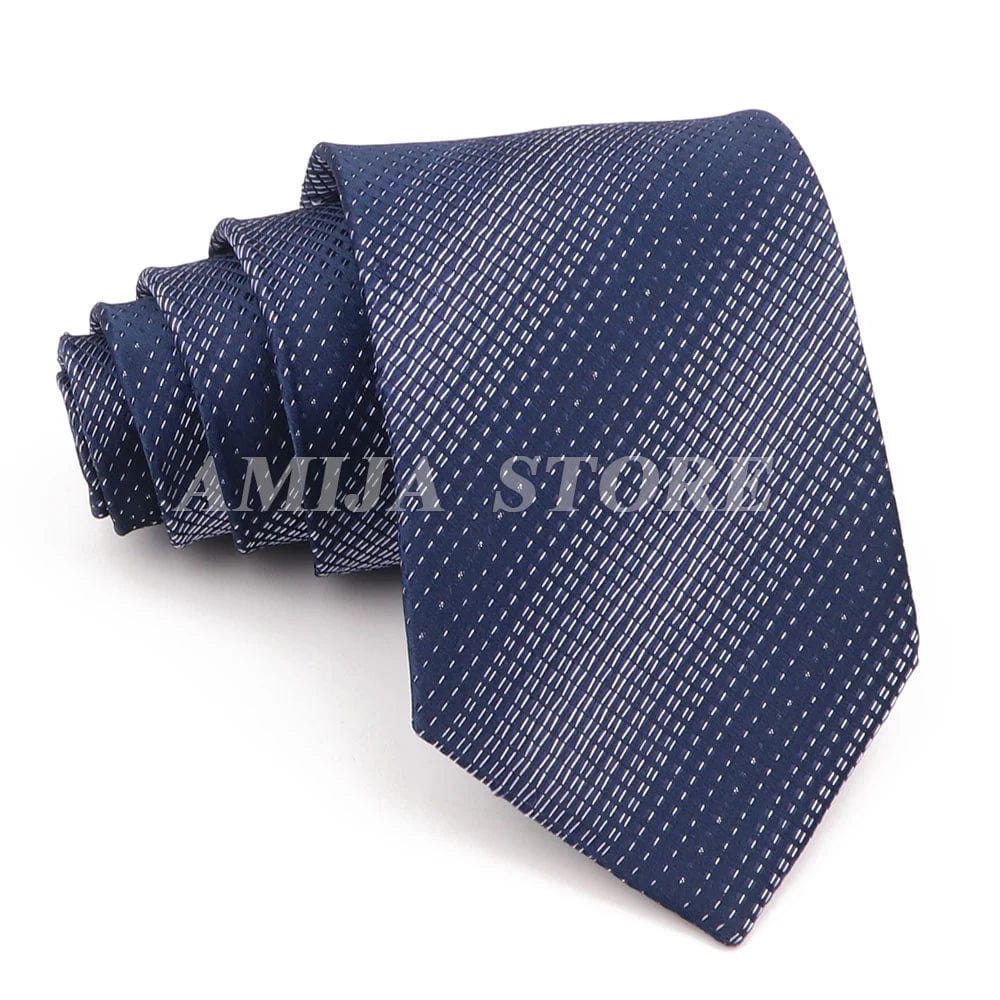 ZONFAZ 52 Styles Men's Fashion Silk Ties Floral Striped Plaid Print Jacquard Necktie