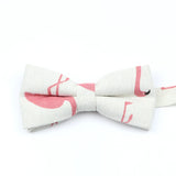 ZONFAZ Funny Cute Linen Cartoon Kids Bowtie Animals Printed Boy Butterfly Bow Ties