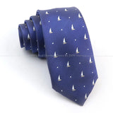 ZONFAZ Casual Cartoon Cute Ties For Men Skinny Fashion Necktie