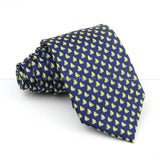 ZONFAZ Creative Imitation Silk Ties Men's Graffiti Necktie