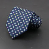 ZONFAZ Men's Classic Floral Jacquard Soft Silk Ties