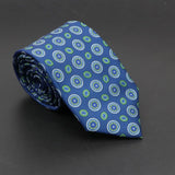 ZONFAZ Soft Bohemian Silk Ties Men's Fashion Polka Dot Necktie