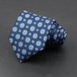 ZONFAZ Men's Classic Floral Jacquard Soft Silk Ties