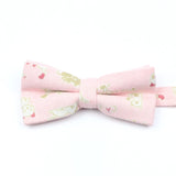 ZONFAZ Funny Cute Linen Cartoon Kids Bowtie Animals Printed Boy Butterfly Bow Ties