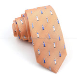 ZONFAZ Casual Cartoon Cute Ties For Men Skinny Fashion Necktie