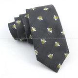 ZONFAZ Casual Cartoon Cute Ties For Men Skinny Fashion Necktie