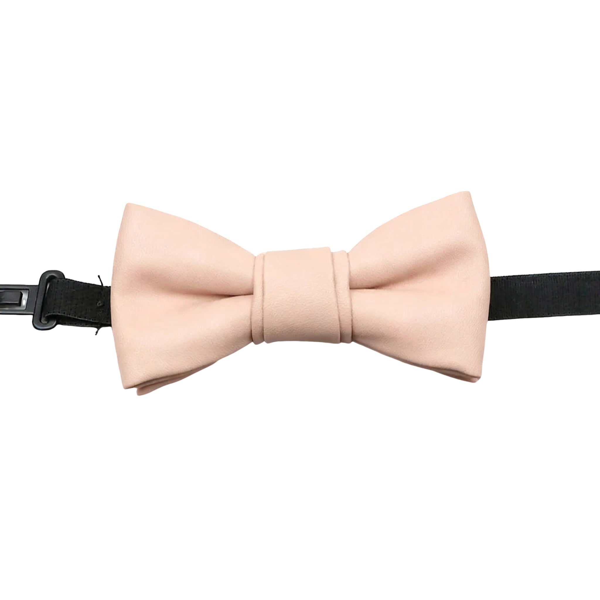 Light Pink Solid Solid Bowtie