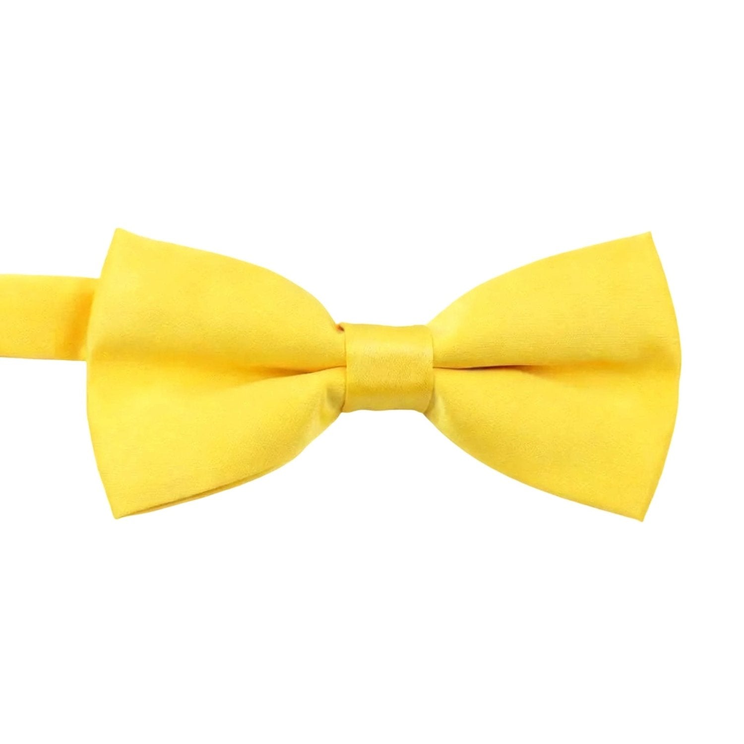 Yellow With Yellow Solid Bowtie