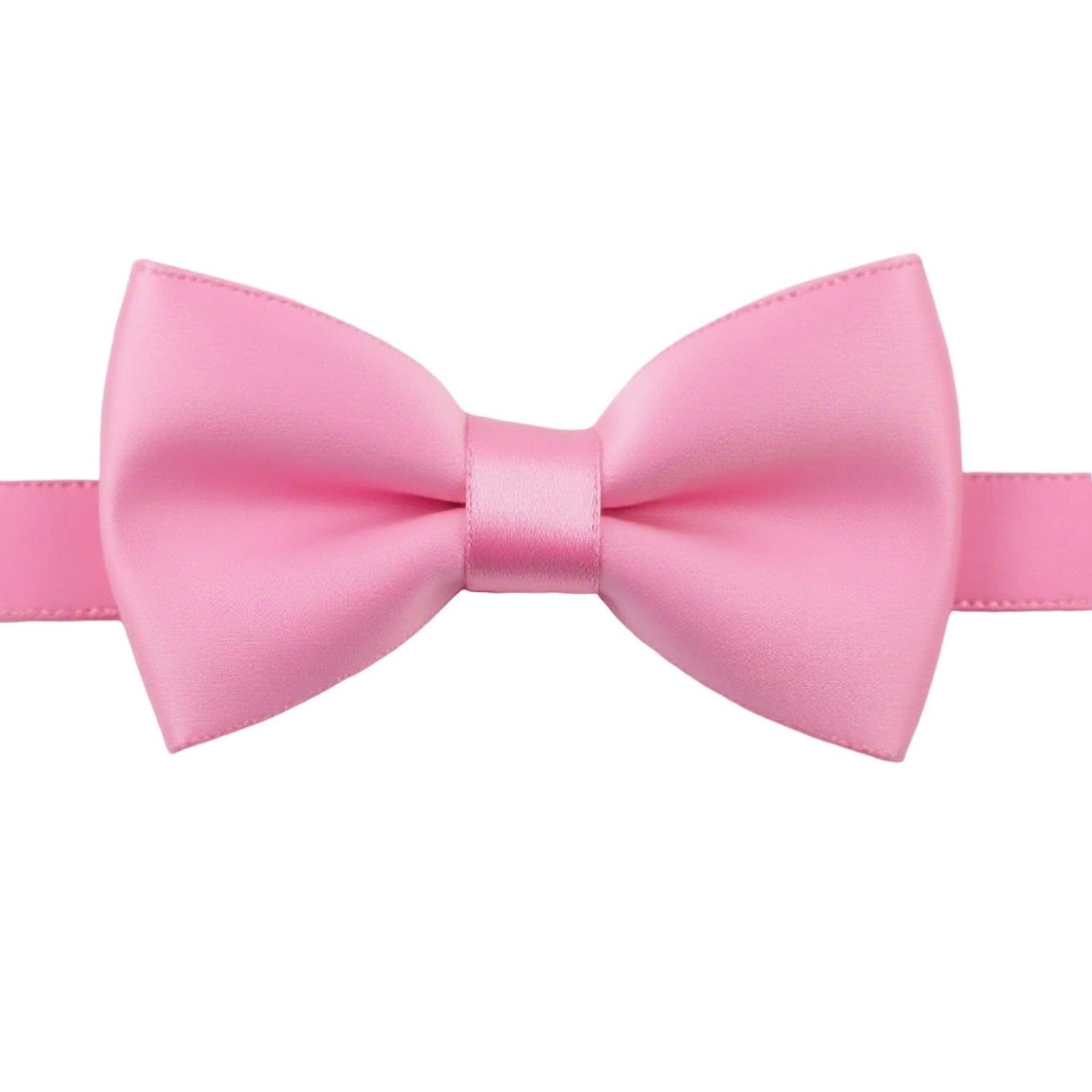 Pink With Solid Pink Bowtie