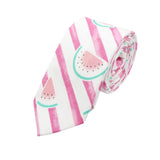 White Pink Watermelon Necktie