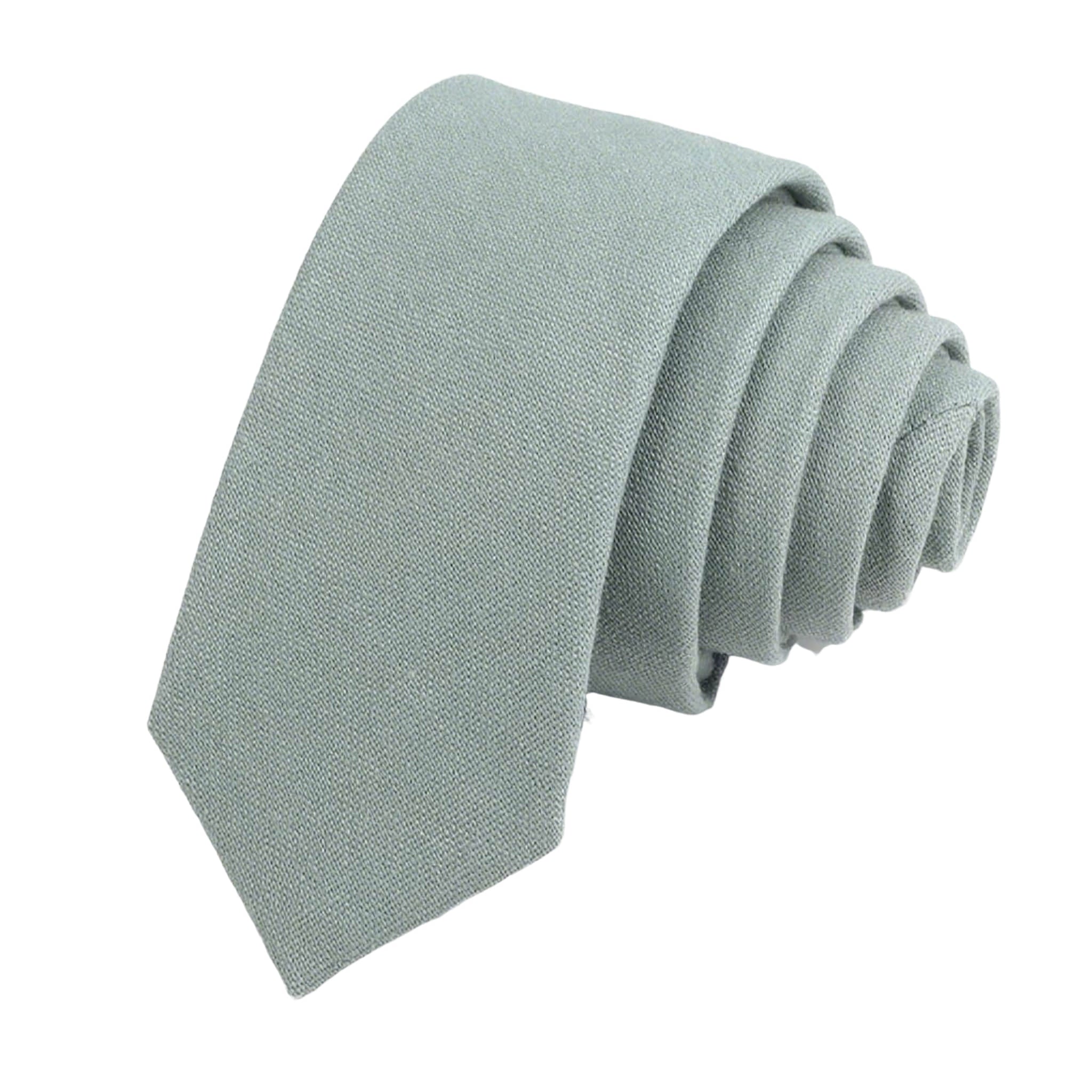 Seafoam Green Solid Necktie