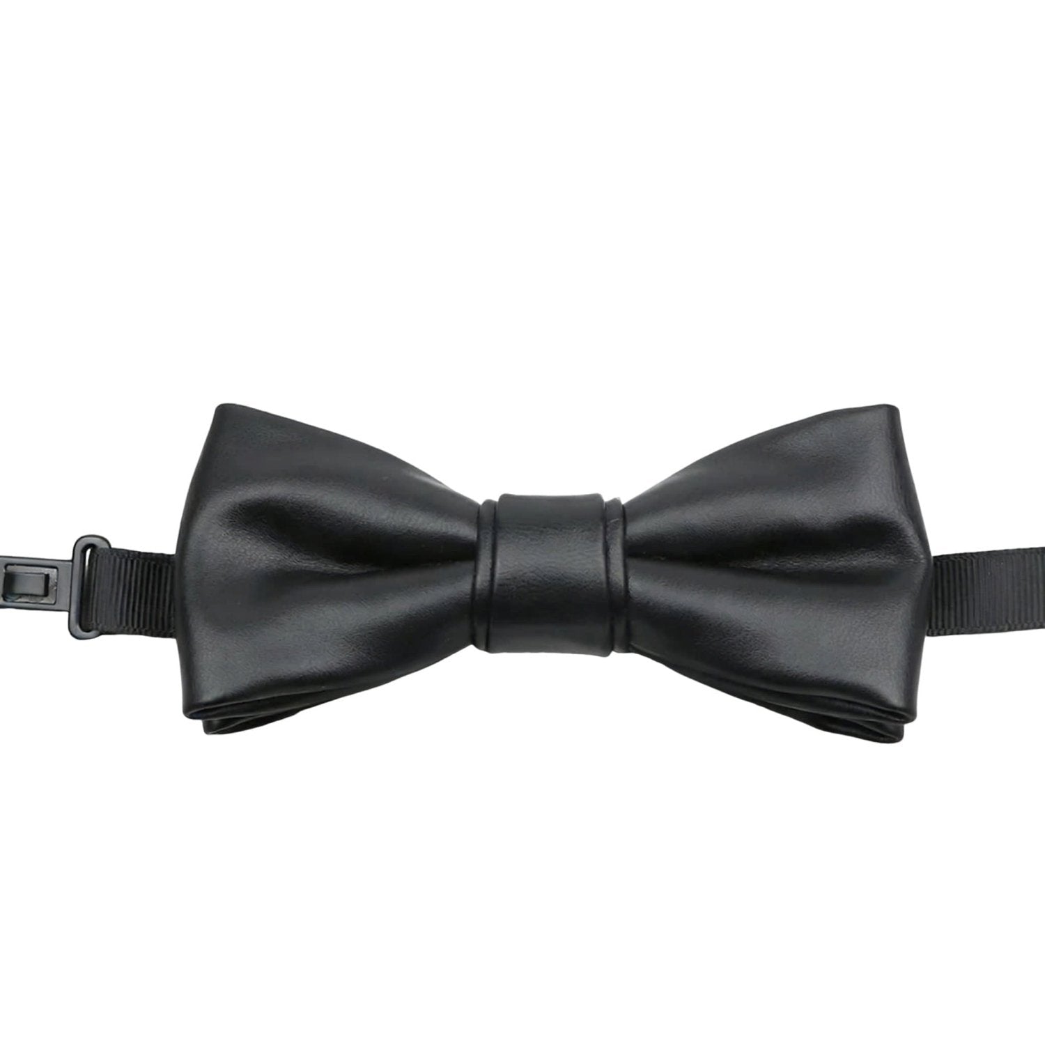 Black Solid Bowtie