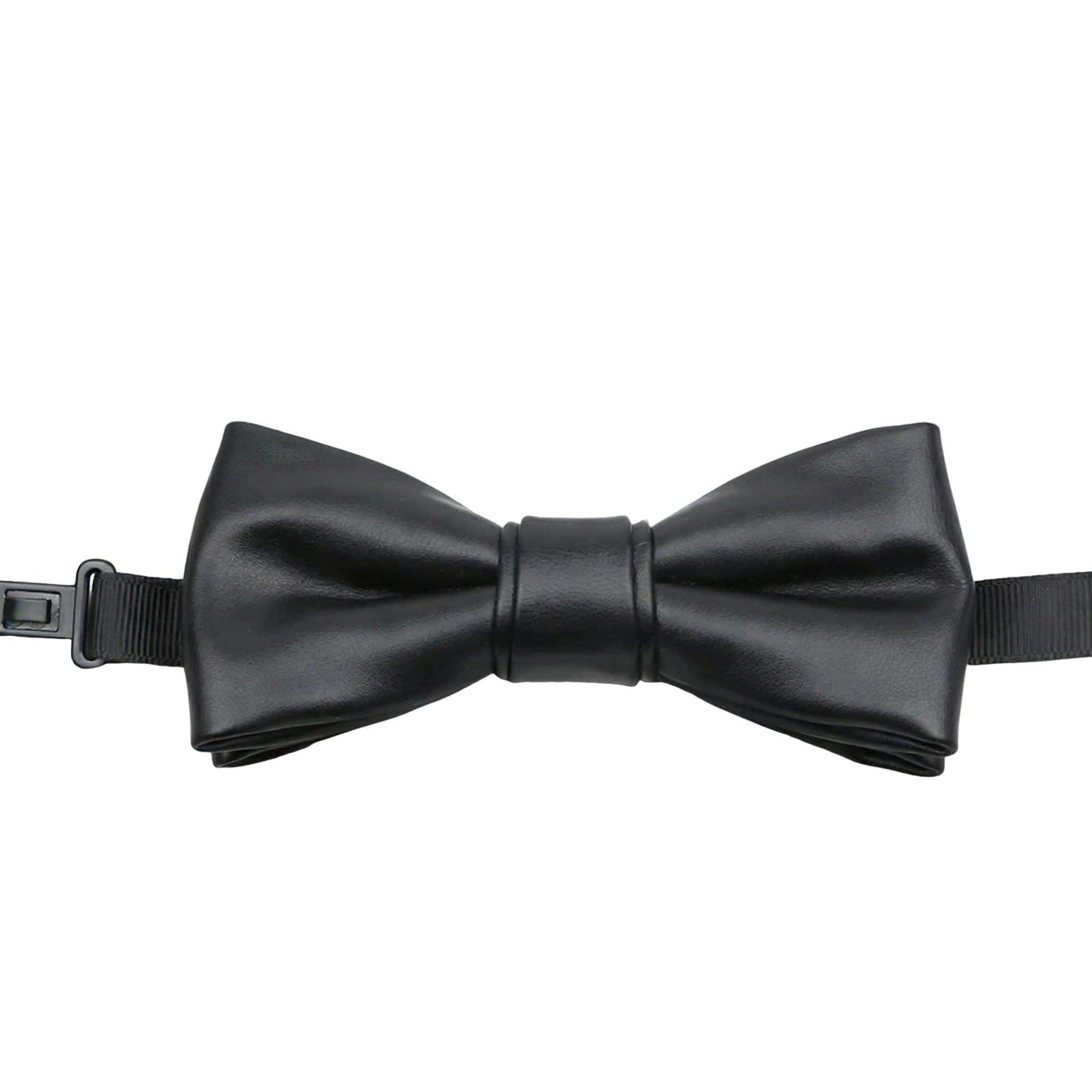Black Solid Bowtie