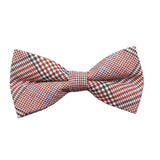 Red Black Plaid Bowtie