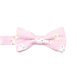 Pink White Cartoon Bowtie