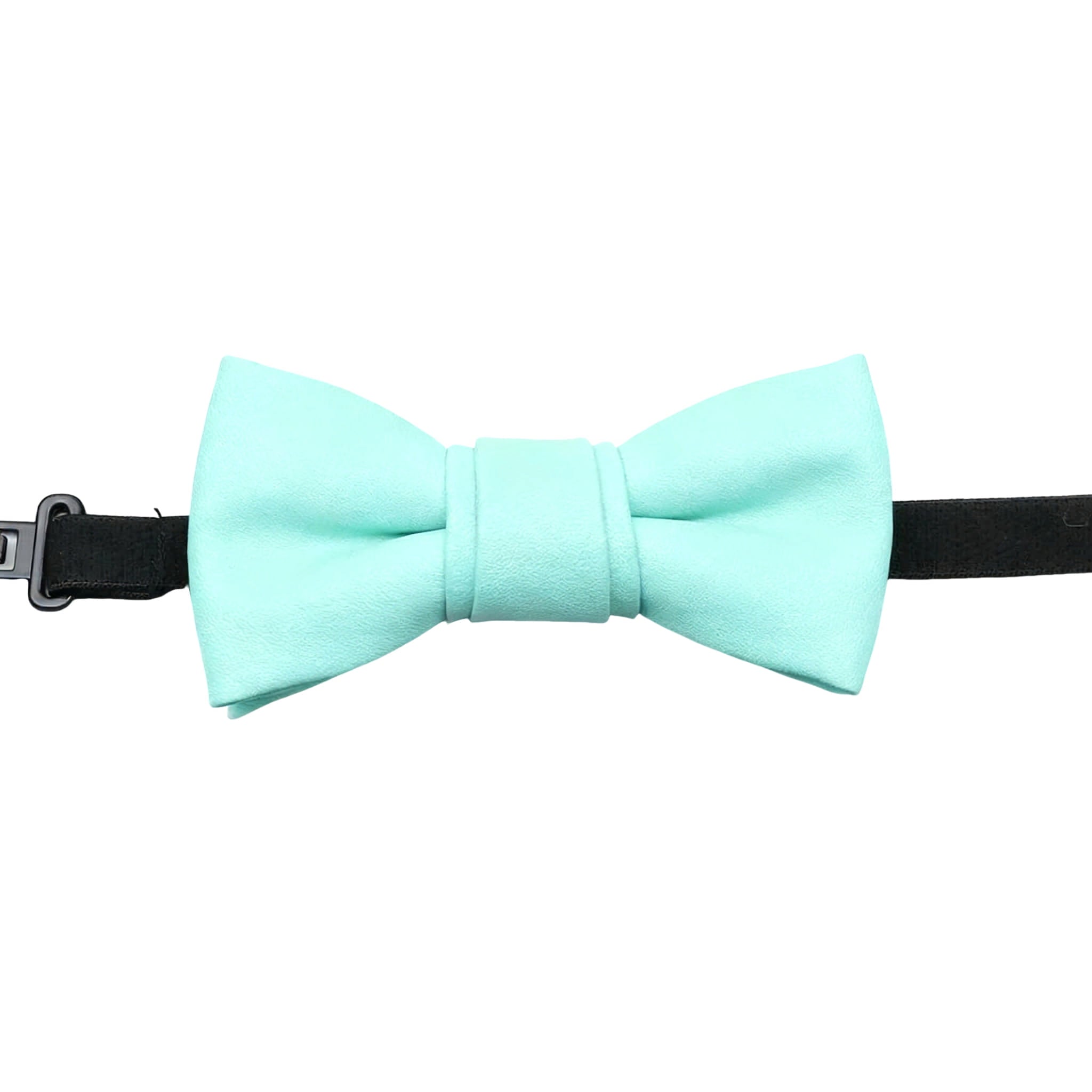 Mint Green Solid Solid Bowtie