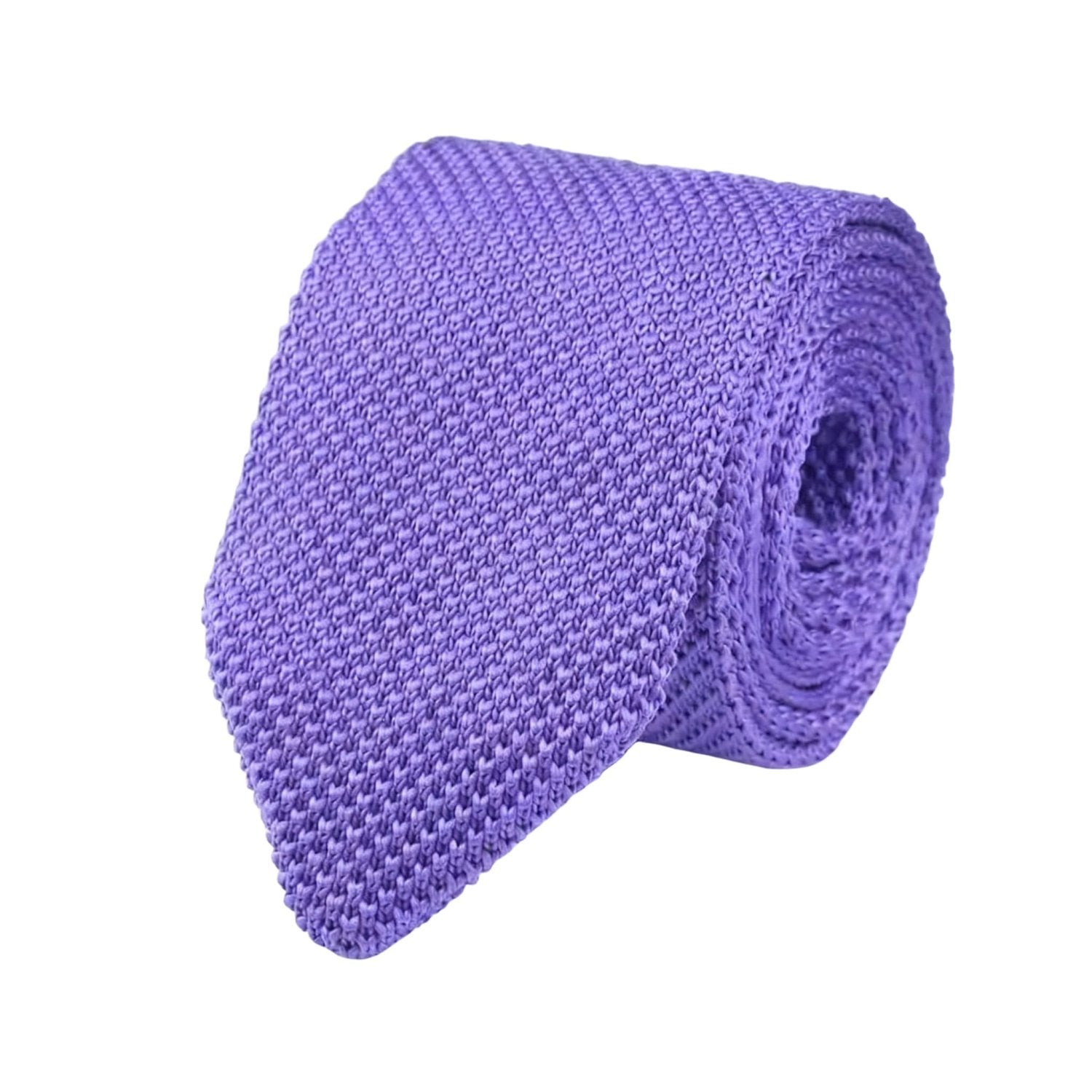 Purple Solid Necktie