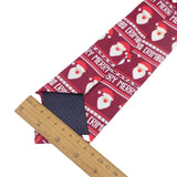 ZONFAZ Christmas Fashion Classic Ties Cotton Xmas Santa Claus Snowflake Snowman Necktie